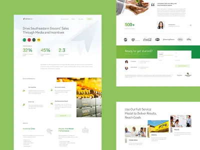 SEG Media Hub brand brand identity clean creative design food groceries hub media product simple ui ux webdesign website