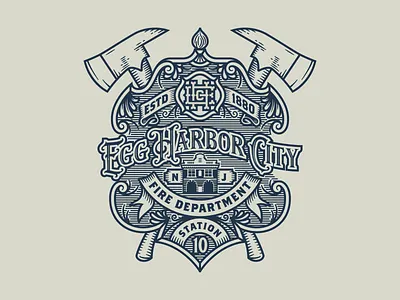 Egg Harbor City Fire Dept. fire fire department logo new jersey nj patch