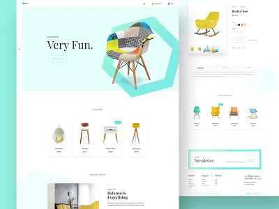Nova Theme Variation bigcommerce bootstrap chairs ecommerce furniture homepage nova product page store theme