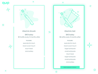 Daily UI #030: Pricing daily 100 dailychallenge design price quip ui