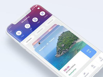 My booking onboarding screen app apps behance colors design dribbble icon illustration interface ios minimal ui ux vector