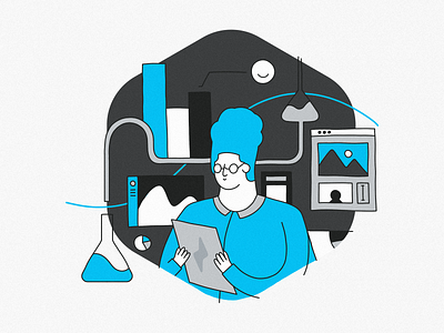 Caffeina. Meaningful experiences analize caffeina chemistry craft create data design experience graphic illustration laboratory meaning science ux web xd