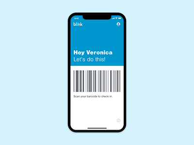 Blink Check-in blink check in blink gym check in check in app check in app fitness app gym app gym barcode gym login membership keyfob mobile app