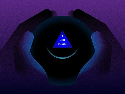 So You Want to Be a Product Designer? 8 ball blog editorial hiring illustration job magic writing