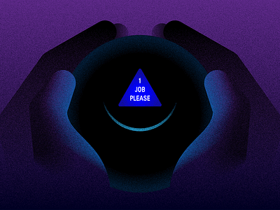 So You Want to Be a Product Designer? 8 ball blog editorial hiring illustration job magic writing
