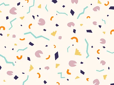 Random Shape Pattern pattern random shapes