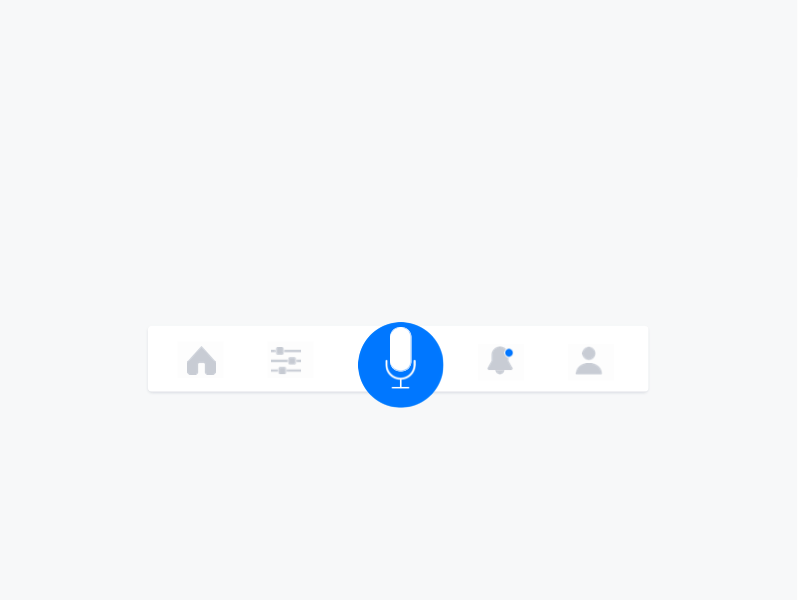 Voice Record animation button button design framer x input message app messager microphone pause play prototype record sound sound wave sound waves stop uidesign voice wave waves