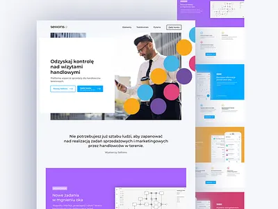 Sellions Website branding corporate management rebranding sellions startup story webdesign