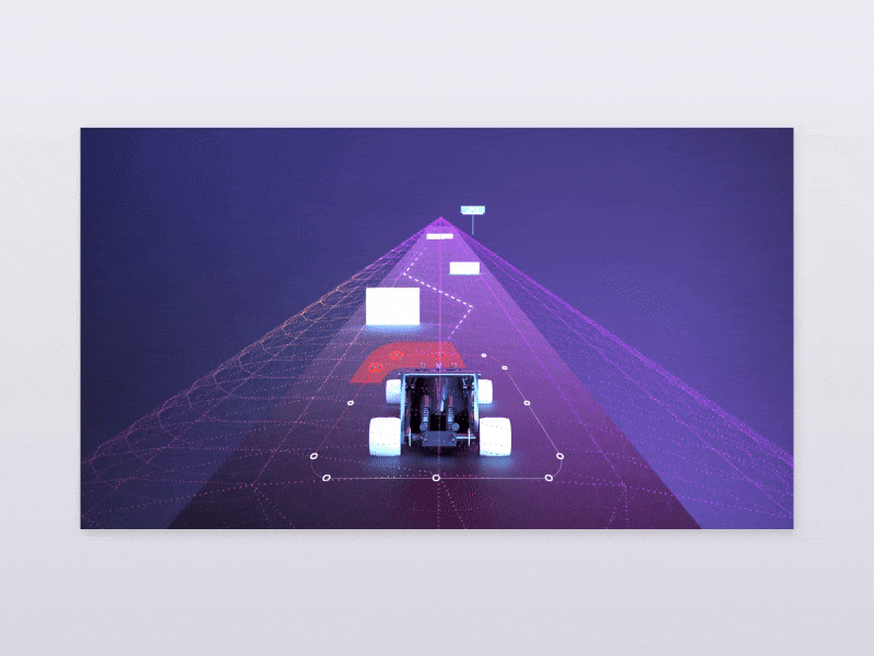 Autopilot 2d 3d animation blue clean colorful dark design gif material ui ux vector web webapp website