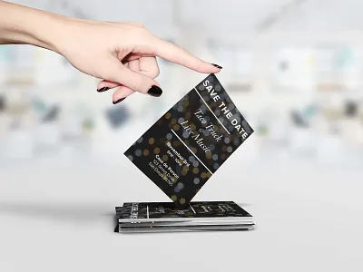 Save The Date - Flyer flyer artwork flyer design invitation party invitation party invite print design save the date typography