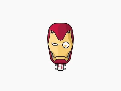 Iron Man design halloween illustration ironman marvel monster spooktober vector