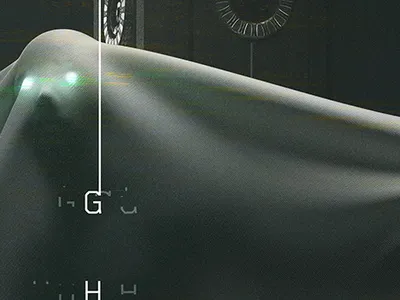 Ghost : One 3dsmax art dark design grunge photoshop poster art redshift3d type