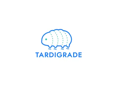 Tardigrade brand branding cute logo logo design minimal minimalist modern