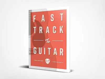 E-book Cover Design adobe book art book cover book design branding clean design design ebook ebook cover guitar guitar pick illustration illustrator music typography vector youtube