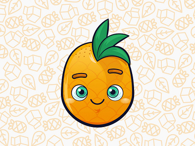 Pineapple Yeah - Juice Milk fruit illutration juice milk pineapple vectorial