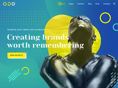 ODO Creative Home creative design studio web wordpress