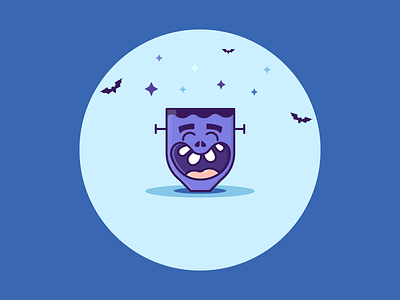 Hilarious Frankenstein bats frankenstein halloween hilarious icons icons set illustrations vector
