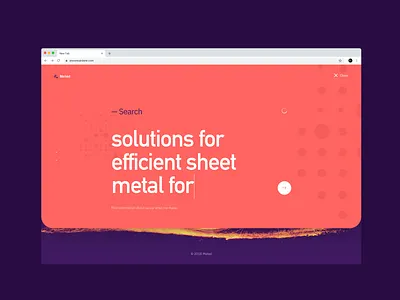 Metallurgist industry website - search dribbbleshot interface interface design metallurgist search typography ui userexperiance ux web webdesign