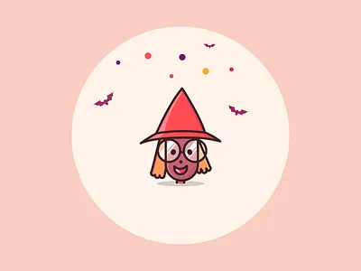 Halloween Witch autumn cute halloween icons icons set illustration vector witch