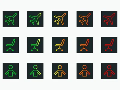 Nokia Time Traveler App Concept - Icons app data visualization design icon illustration product concept ui ux vector