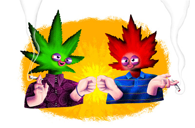 Happy Legalization Day 🇨🇦 art canada digital paint draw draw drawing green illustrate illustration illustration art joint maple maple leaf marihuana marijuana photoshop smoke stoned toronto vancouver weed