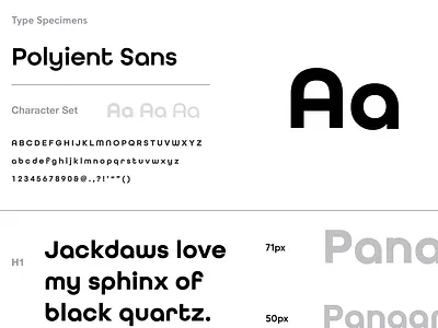 Introducing Polyient Sans bespoke blockchain cryptocurrency branding illustration type design typography