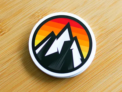 Everest Sunrise branding cd cover character design cocorino color designer color theory designer everest everest logo icon designer icons illustration illustrator logo design mountain logo yellow shades