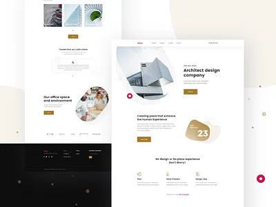 Atlas_____ Architect agency agent architect architect landing page architect template buliding colorful dribbble best shot freelance icon job minimal theme tour travel typography website website design