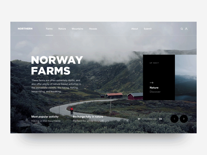 Transition Test design slider transition ui ux warp