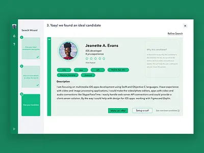AI powered recruitment wizard | We Found Your Candidate