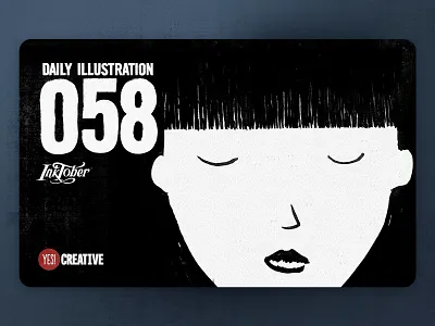 Daily Illustration 58 - Inktober No.24 Chop. artdaily artwork brushpen chop creative dailychallenge digitalpainting habit handdrawn happy illustration illustrator ink inktober inktober2018 process