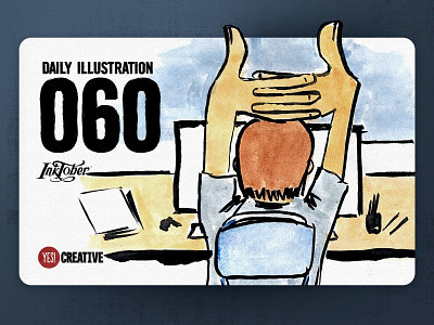 Daily Illustration 60 - Inktober No.26 Stretch. artdaily artwork brushpen creative dailychallenge digitalpainting habit handdrawn happy illustration illustrator ink inktober inktober2018 process stretch