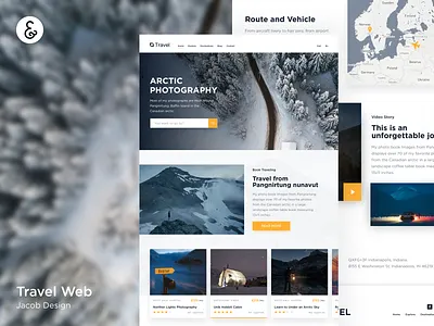 Start a trip design travel ui web web design