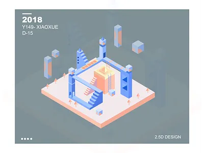 2.5d 2.5d illustration ui