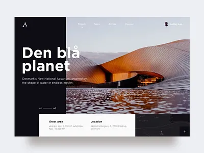 Aquarium website app color graph icon illustration mobile typography ui water web website