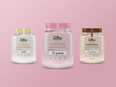 FitMiss Protein Packaging art direction brand development branding cpg creative agency creative direction creative strategy design design direction design studio los angeles packaging packaging design sports nutrition visual design