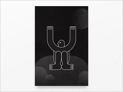 Y dockyard illustration line art poster poster challenge typography y