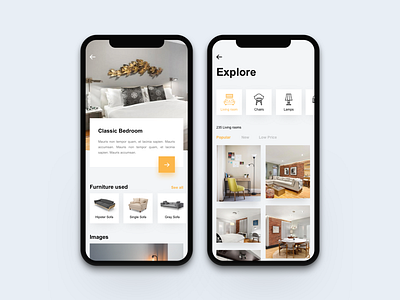 Furniture App app furniture furniture design ikea ios iphone ui user experience user interface ux