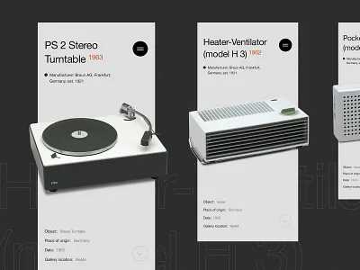 Dieter Rams' Design Heritage Mobile design dieterrams fashion helvetica minimal site swiss typography ui web