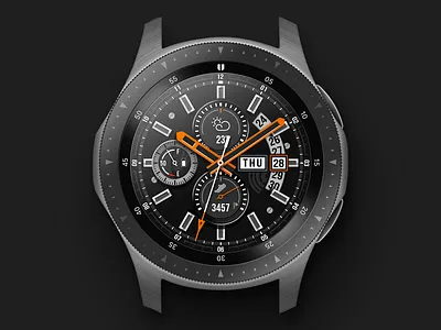 Samsung Galaxy Watch (Vector Retrace) photoshop samsung galaxy watch vector