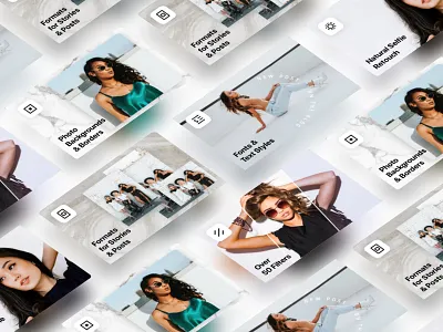 Onboarding Screens editor marketing premium promo screens simple