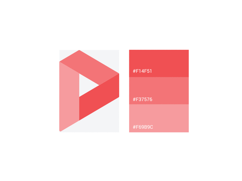 Logo Grid clean design grid view logo logotype motion variation vector