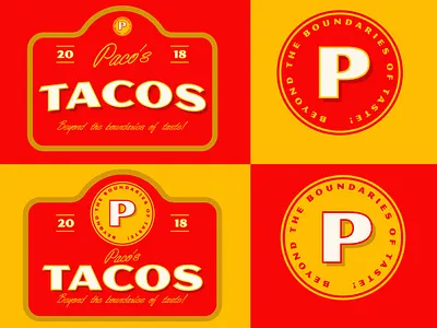 Pacos Tacos branding design logo logo design restaurant restaurant design