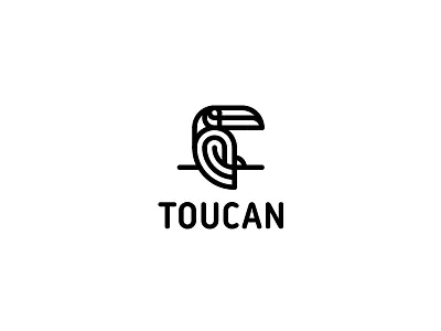 Toucan Logo - Day 114 beak bird birds branch brand feather flight fly forest geometric jungle last spark logo logos one day one logo toucan travel tree wing wings