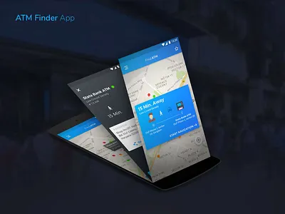 ATM Finder App atm finder demonetisation ui ux