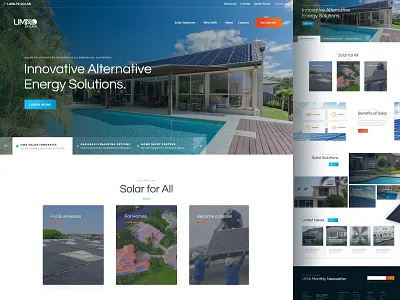 UMA Solar Alternative Energy Solutions designzillas electric solar solar energy sun web design