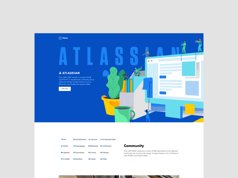 Atlassian Case Study agile atlassian case study dark futura orange sprints tungsten ux ux ui