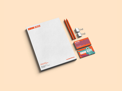 Gibon Delivery Branding branding corporate identity design flat grotesk identity illustration logo minimal minimalism poster print type typography vector