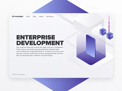 Messapps Enterprise app app development business design ui ux web