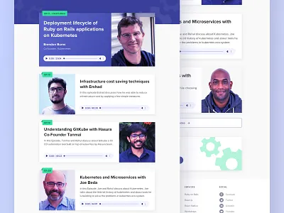 All Things Devops - Website Improvements allthingsdevops app branding design dev podcast podcast logo type typography ui ux web web development website